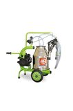 C 30 Tekli Inek Sağım Makinesi - Kuru - Paslanmaz 30lt. 240cc