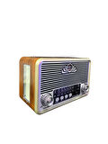 NNS Ns-6675 Usb / Tf Kart / Fm Retro Fenerli Taşınabilir Bluetooth Hoparlör