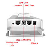 EZCOOL EZ-W240AN DIŞ ORTAM (2.4GHz 300Mbps 1KM) ACCESS POİNT