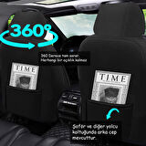 NiCe Shop  Mirage Serisi Taytüyü Kumaş Deri Detaylı Airbag Dikimli Oto Koltuk Kılıfı Ön Arka Tam Set