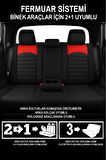 Suzuki Vitara Iv 1.4 Boosterjet (140 Hp) Allgrıp 2015 UYUMLU THOR SERİSİ TAM SET TAY TÜYÜ OTO KILIF KIRMIZI
