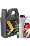 5w-30 4 Litre Sentetik Motor Yağı +3lt Kırmızı Antifriz