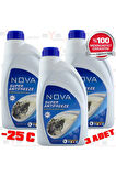 -25 Derece Yeşil Antifriz 1 Litre (3 Adet)