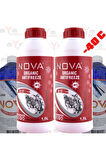 -40 Derece Organik Kırmızı Antifriz (2 X 1.5lt = 3litre)+2su