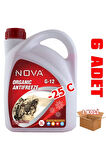-25 Derece Organik Kırmızı Antifriz 3 Litre (6 Adet)