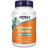 Now Calcium(Kalsiyum) Citrate (Zinc+Copper+Magnesium) 100 Tablets