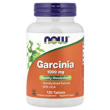 Now Garcinia, Cambogia Hca Appetite Control Metabolism (İstah kesici) + Calcium 1.000 mg, 120 Tablet