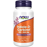 NOW Foods Indole-3-Carbinol 200 mg, 60 Vegetable-Based Capsules