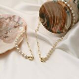 925 Ayar Gümüş Creamrose Tatlı Su İncisi Set-7.50mm