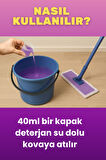 ZEMİN TEMİZLEME SIVI DETERJAN BAHAR KOKULU 5 x 1 LİTRE