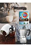 4 ADET ÇAY & KAHVE LEKESİ, KAHVE MAKİNESİ TEMİZLEYİCİ TOZ (ULTRA KONSANTRE - 5 GR)