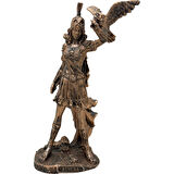 Athena  Biblo 22 Cm Mitolojik Kahraman Heykel Dekor Hediyelik Eşya