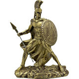 Leonidas  Biblo 20 Cm Mitolojik Kahraman Heykel Dekor Hediyelik Eşya