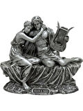 Paris&Helen 17 Cm Mitolojik Kahraman Heykel Dekor Hediyelik Eşya