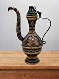  Bakır İbrik İşlemeli Hediyelik No:5 14 Cm 