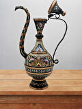  Bakır İbrik İşlemeli Hediyelik No:2 22 Cm 