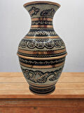  Bakır Vazo No:2 23 Cm 