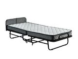 Niron Otel Katlanır Yatak - 90x200 cm Tek Kişilik Yaylı Yatak ve Karyola