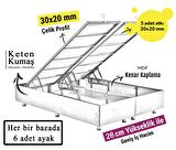 Niron Yatak Silver Full Ortopedik Çift Kişilik Yaylı Yatak 160 x 200 cm