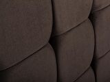 Niron Rama 150cm Çift Kişilik Başlık, Füme Soho Kumaş Yatak Başlığı