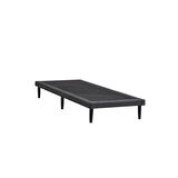 Niron Yatak Slim Tek Kişilik Siyah Baza 80 x 180 cm