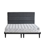 Niron Slim Pocket 160x200 cm Çift Kişilik Yatak Baza Başlık Takımı - Baza, Başlık ve Yatak Seti