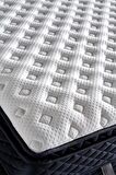 Baklava Yatak 90x190 cm Tek Kişilik Ultra Ortopedik Çok Sert Pedli Lüks Yatak 30 cm Antrasit Kumaş