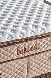 Baklava Yatak 140x200 cm Çift Kişilik Ultra Ortopedik Çok Sert Pedli Lüks Yatak 30 cm Krem Kumaş