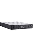 Star Yatak 150x200 cm Çift Kişilik NMS Yaylı Saten Kumaşlı Full Ortopedik Sert Yatak Antrasit Bordür
