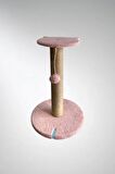 Stepli Kedi Tırmalama Tahtası Toz Pembe