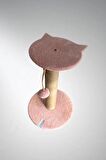 Stepli Kedi Tırmalama Tahtası Toz Pembe