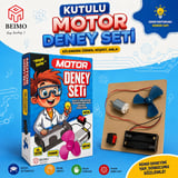 Kutulu Lüks Motor Deney Seti