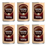 Nescafe Gold Kahve Teneke 900 Gr X 6 Adet