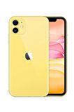 Yenilenmiş Apple iPhone 11 128GB Sarı AGrade (12 AY GARANTİLİ - YETKİLİ YENİLEME MERKEZİ NSMART)