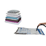 Yorgan Hurcu Büyük Hurc Vakumlu Saklama Torbası Elbise Hurcu (110X70)