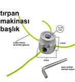 Çim Biçme Makinesi Kafası Tırpan Misinası Kafası Tırpan Makina Kafası Ahtapot Başlık