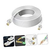QASUL Cat 6 Ethernet Kablosu 3m Yüksek Hızlı Ethernet Ağ Kablosu