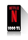 NETFLİX 1000 TL Hediye Kartı
