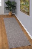 Premium Kalite Kaymaz Tabanlı Natura Doğal Yıkanabilir Yolluk Oturma Odası Balkon Mutfak Gri-102