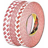 3M Gpt020 ( 9088 ) Çift Taraflı Şeffaf İnce Bant ( 18mm*50mt )