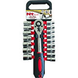 Nttools NCSET71 20 Parça 1/2’’ Altı Köşe Lokma Seti