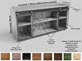 Ntconcept Venüs Çalışma Odası Takımı Ahşap 75 x 210 cm Açık Ceviz 