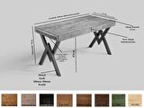 Ntconcept Sim Çalışma Odası Takımı Ahşap 75 x 180 cm 
