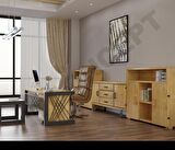 Ntconcept Foe Ofis Masası Ahşap 85 x 200 cm Ceviz 
