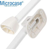 Microcase Metal Katlanabilir Yükseklik Ayarlı Masa ve Sehpa Ayak Takımı 4 Adet BEYAZ AL5059