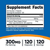 Nutricost DIM 300 Mg 120 Capsules