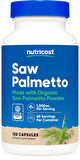 Nutricost Made With Organic Saw Palmetto 1000 Mg 120 Caps (CİLT + SAÇ DESTEĞİ)