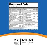 Nutricost Multivitamin For Men Testo Booster Complex 120 Capsules 