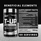 Nutrex T-Up Max Tribulus+Fenugreek+Maca+Tongkat Ali 60 Caps