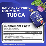 Nutrivein TUDCA+Milk Thistle Liver Wellness Support Supplement 1000 MG - 60 Caps